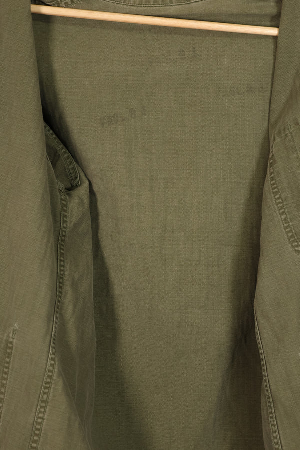 実物　アメリカ海軍　USN　M41 HBT ユーティリティジャケット　中古品