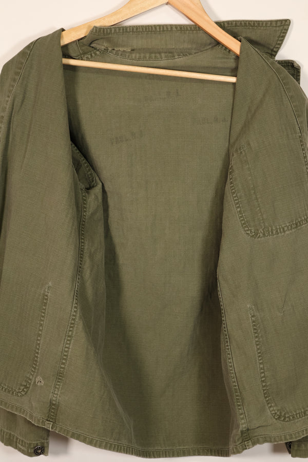 実物　アメリカ海軍　USN　M41 HBT ユーティリティジャケット　中古品