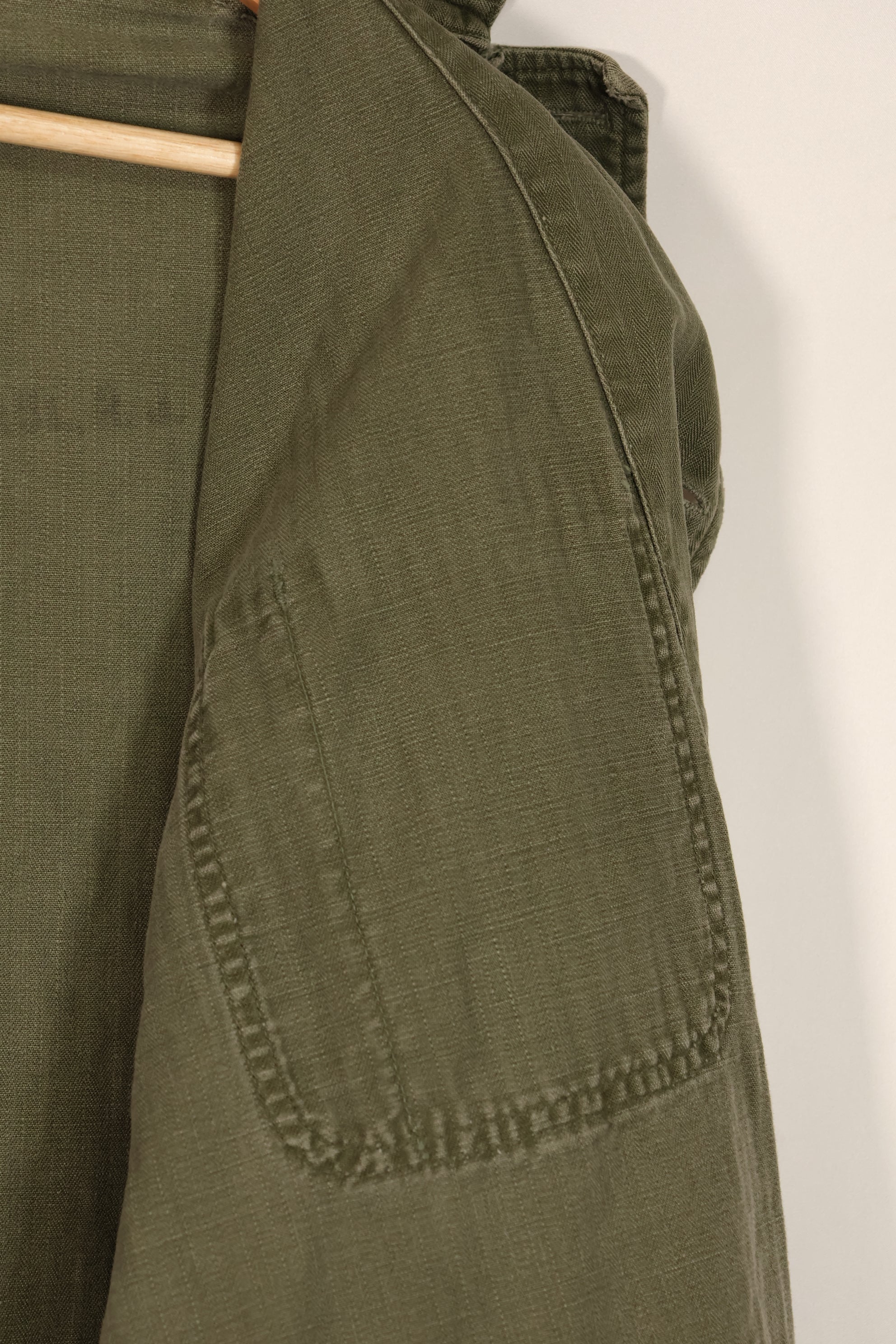 実物　アメリカ海軍　USN　M41 HBT ユーティリティジャケット　中古品