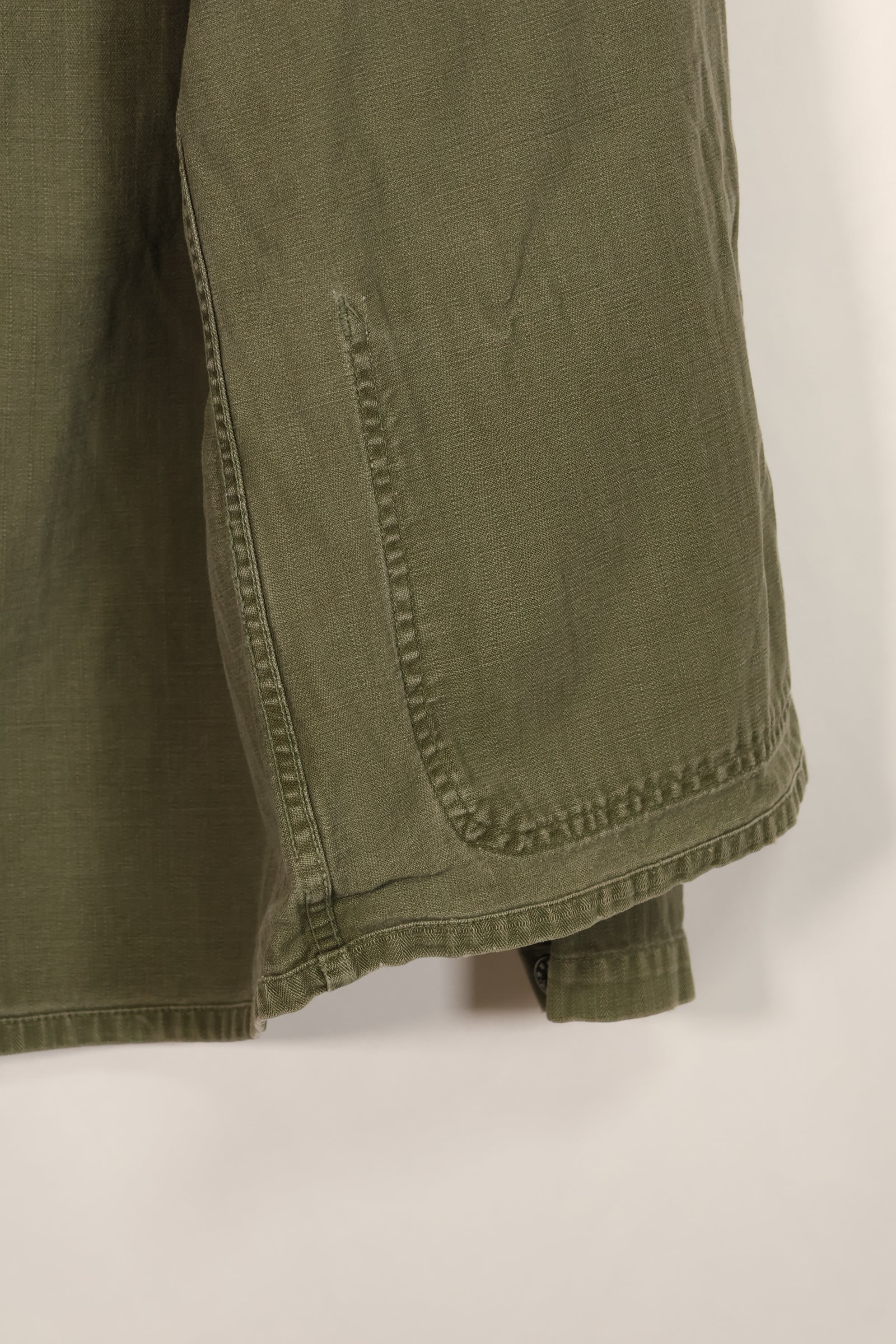 実物　アメリカ海軍　USN　M41 HBT ユーティリティジャケット　中古品