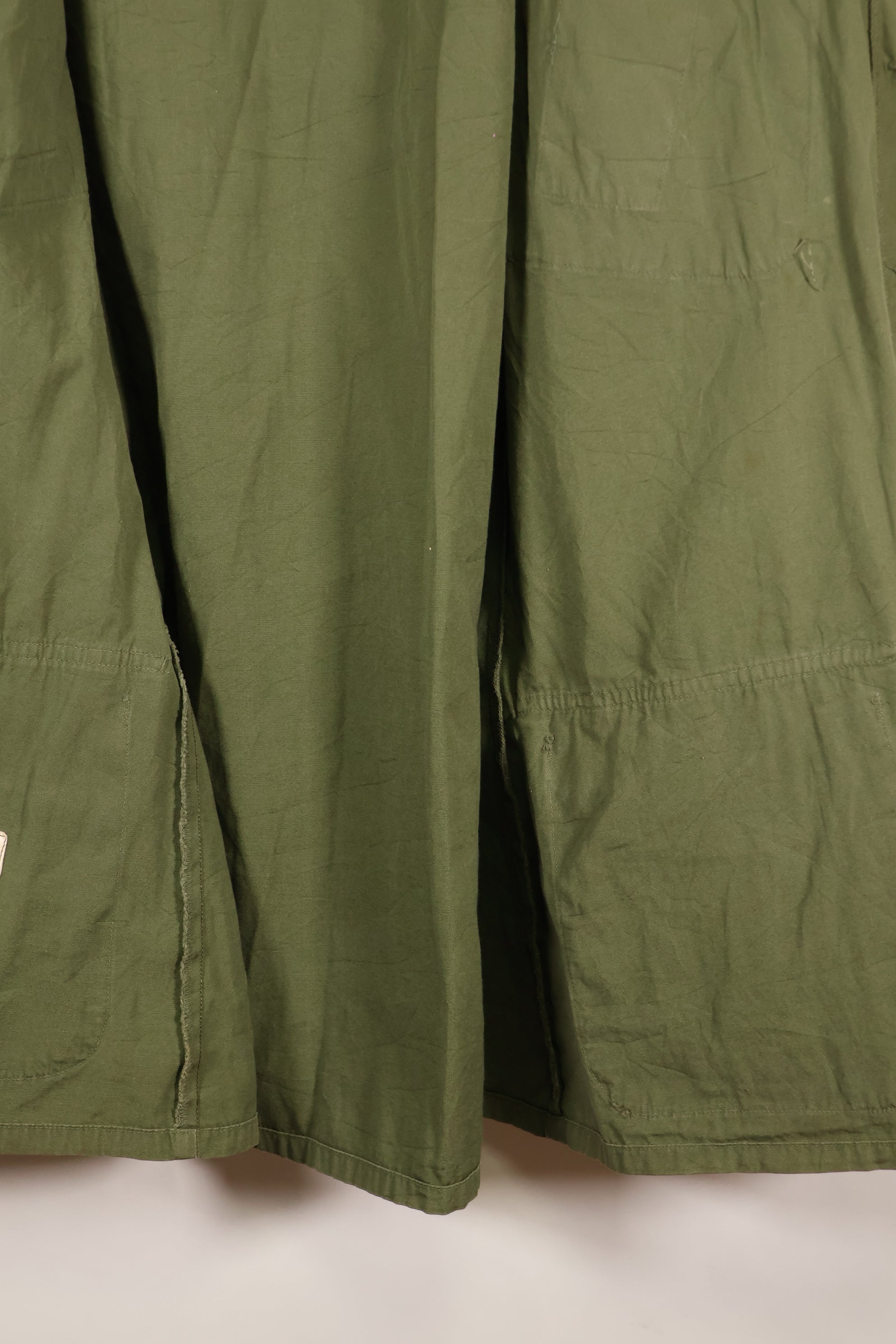 1966-67 Contract M-R Non Rip 3rd Model Jungle Fatigue Jacket in good condition.