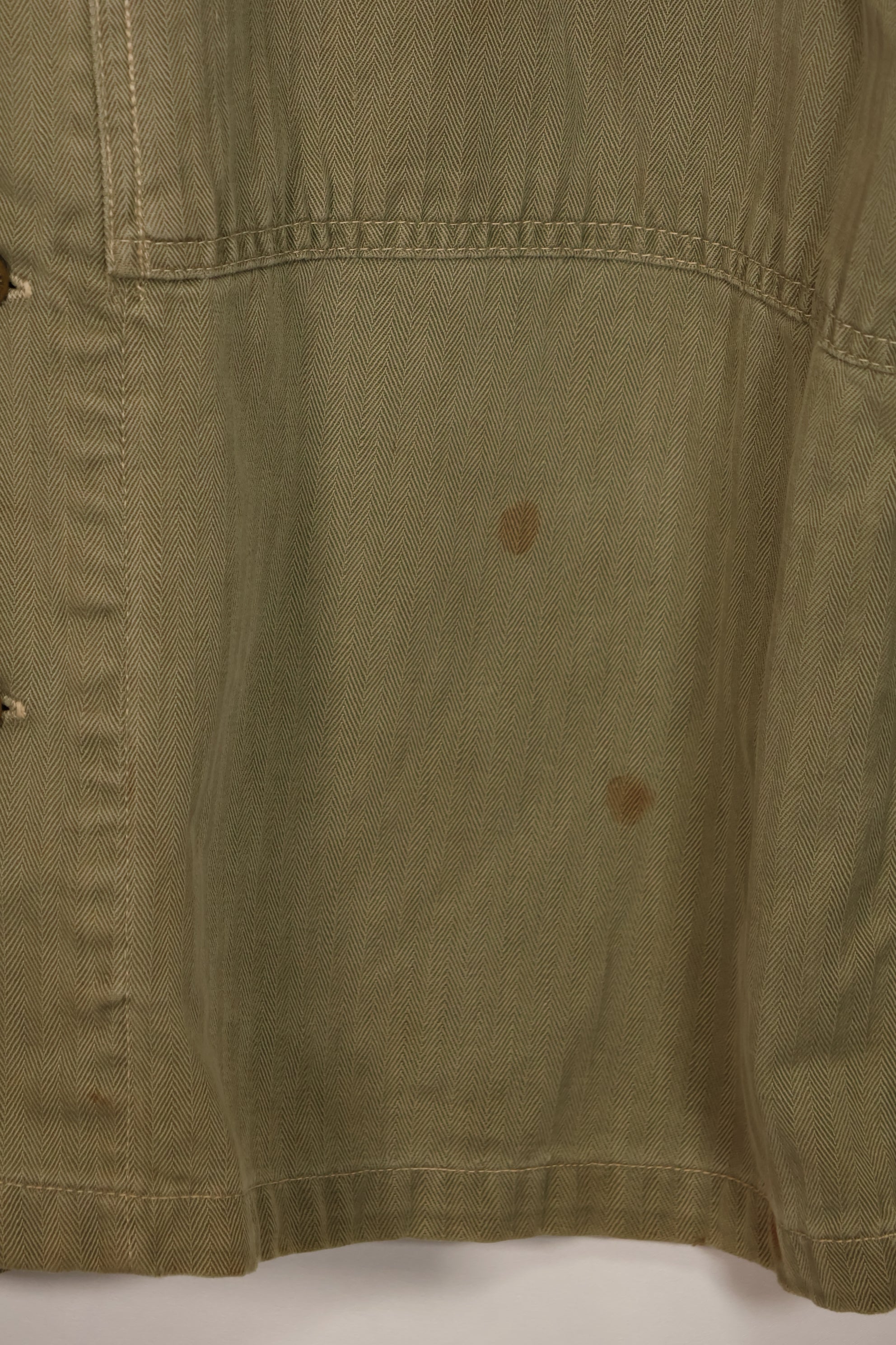 実物　アメリカ海兵隊　USMC M44　HBT　ユーティリティジャケット　中古品