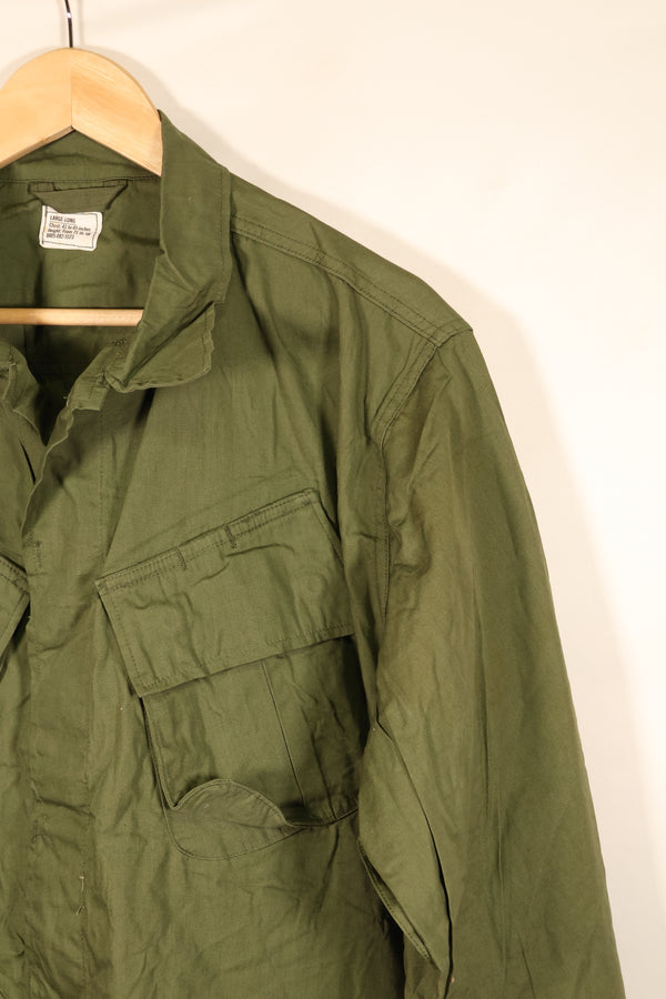 1967年契約　L-L　ほぼ未使用　3rd Model ジャングルファティーグ　ジャケット　背中汚れあり　中古品