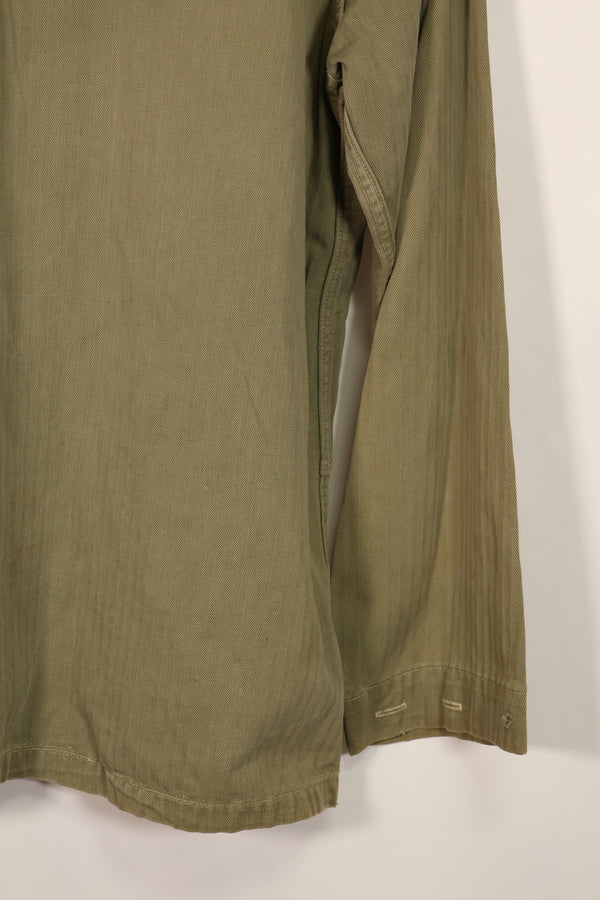 実物　アメリカ海兵隊　USMC M44　HBT　ユーティリティジャケット　中古品