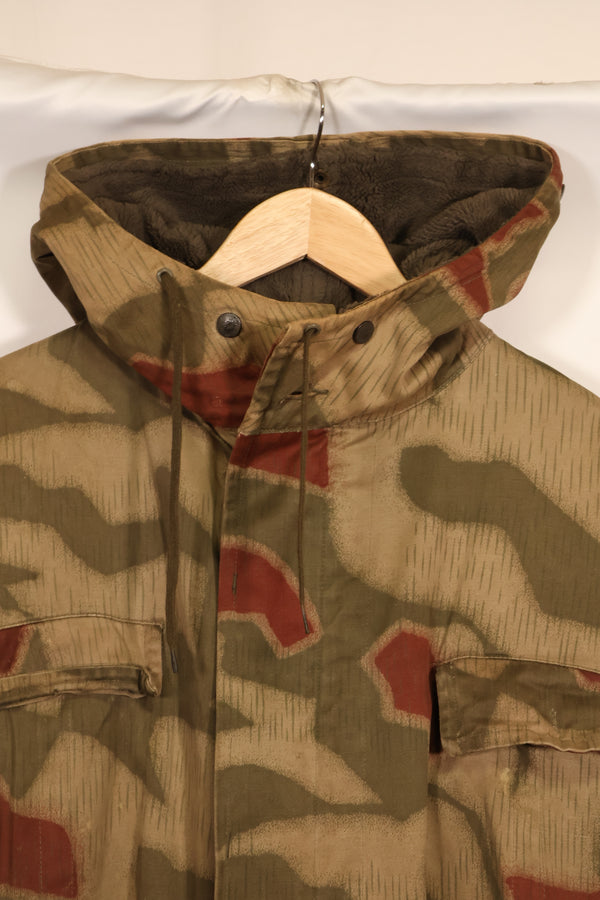 1960年代〜70年代　西ドイツ　BGS　タン&ウォーター迷彩　フィールドパーカー　ライナー付　中古品