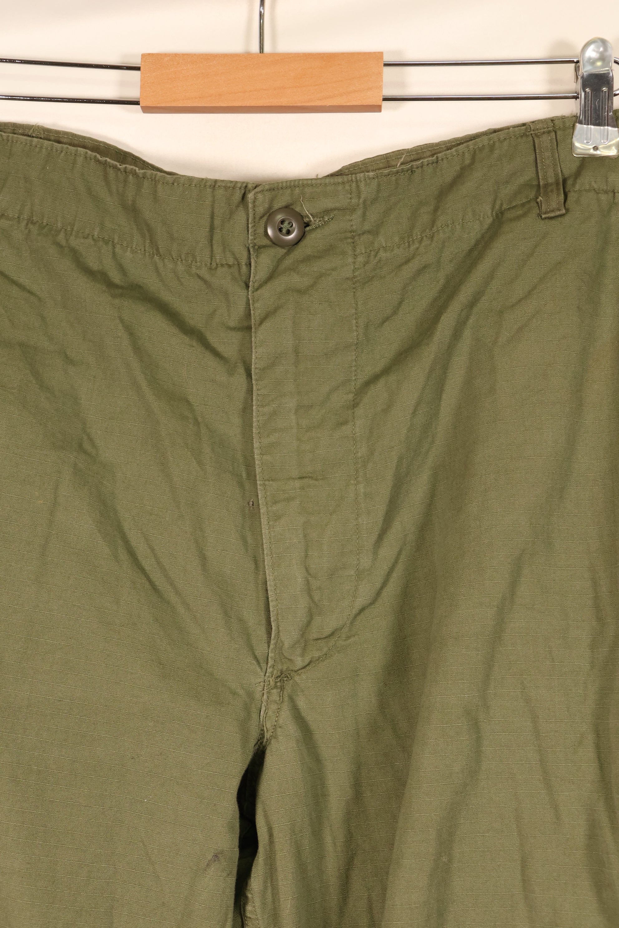 Circa 1968: X-L-R 4th Model Jungle Fatigue Pants, Largest Size, Used