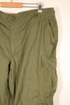 Circa 1968: X-L-R 4th Model Jungle Fatigue Pants, Largest Size, Used