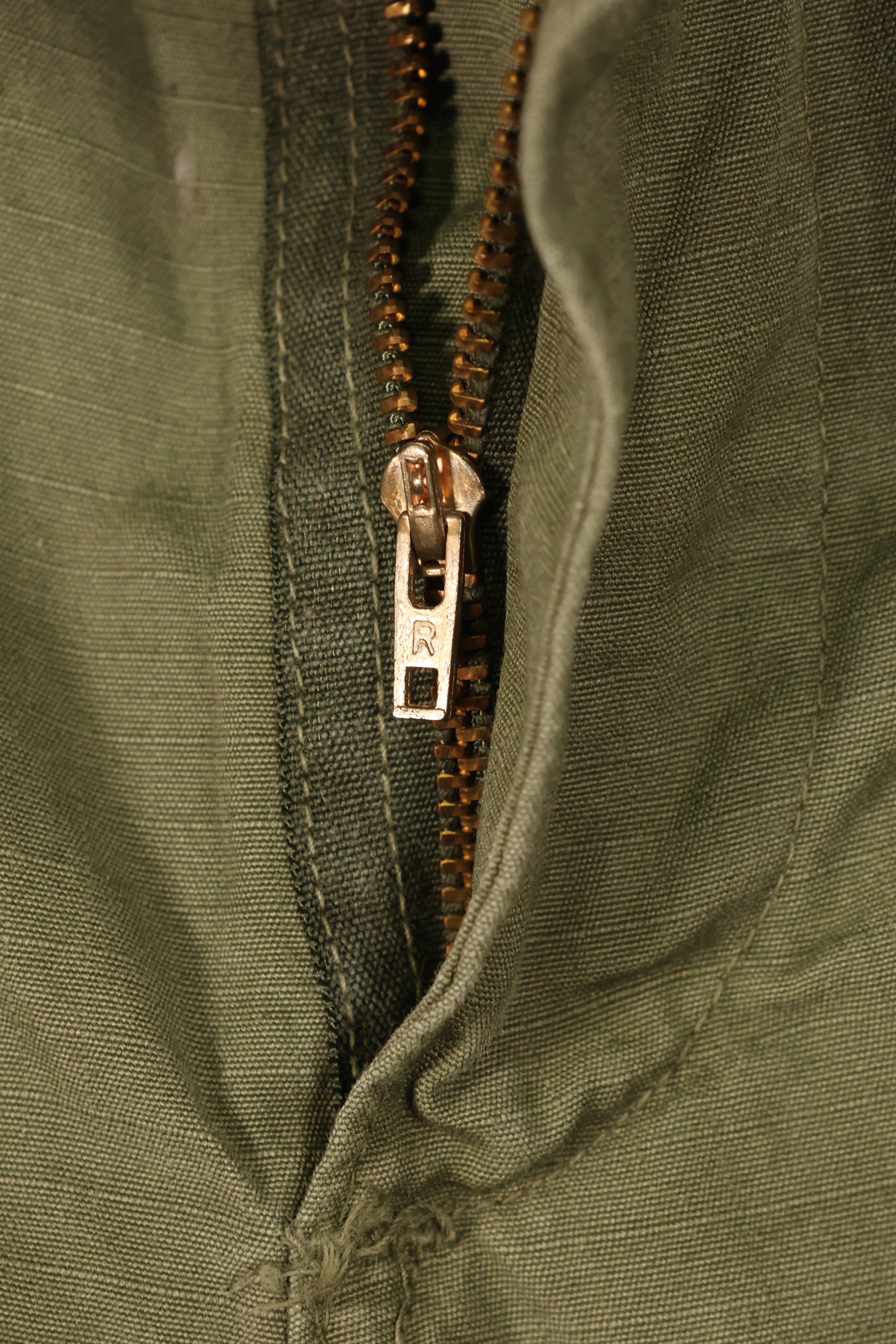 Circa 1968: X-L-R 4th Model Jungle Fatigue Pants, Largest Size, Used