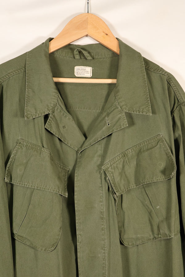 1967 Contract L-R Non Ripstop 3rd Model Jungle Fatigue Jacket Used