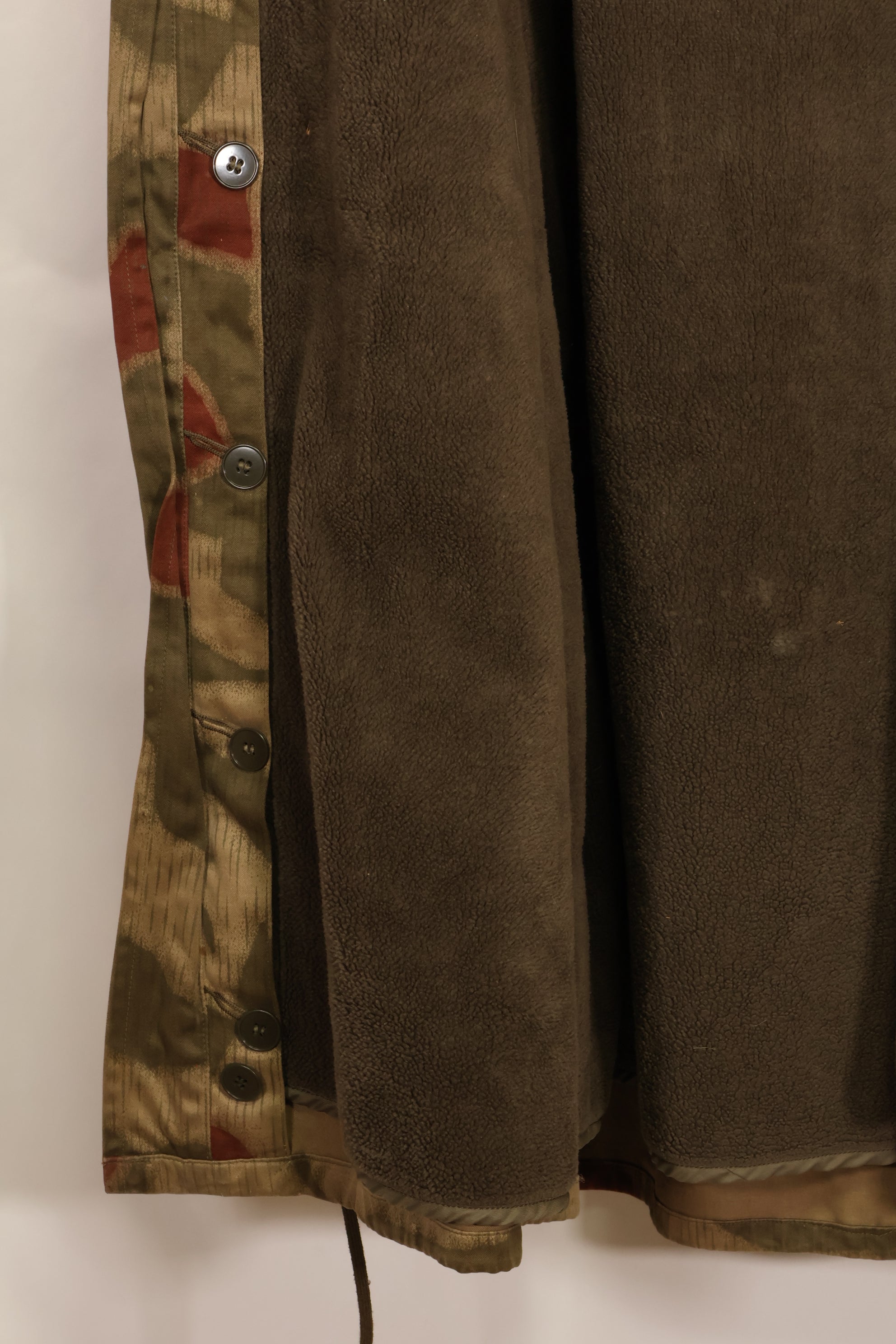 1960年代〜70年代　西ドイツ　BGS　タン&ウォーター迷彩　フィールドパーカー　ライナー付　中古品