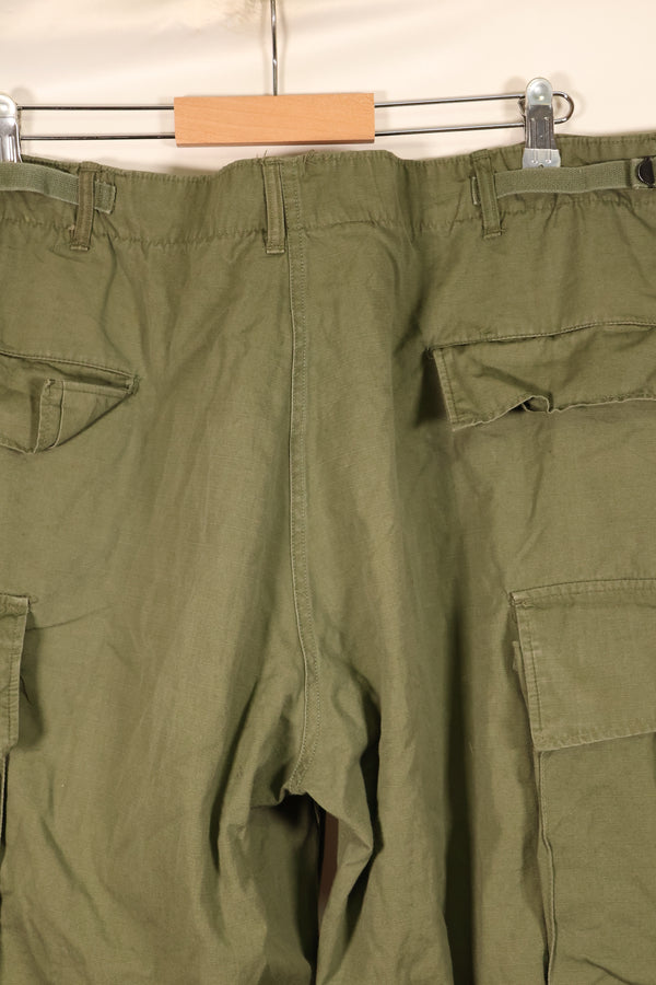 Circa 1968: X-L-R 4th Model Jungle Fatigue Pants, Largest Size, Used