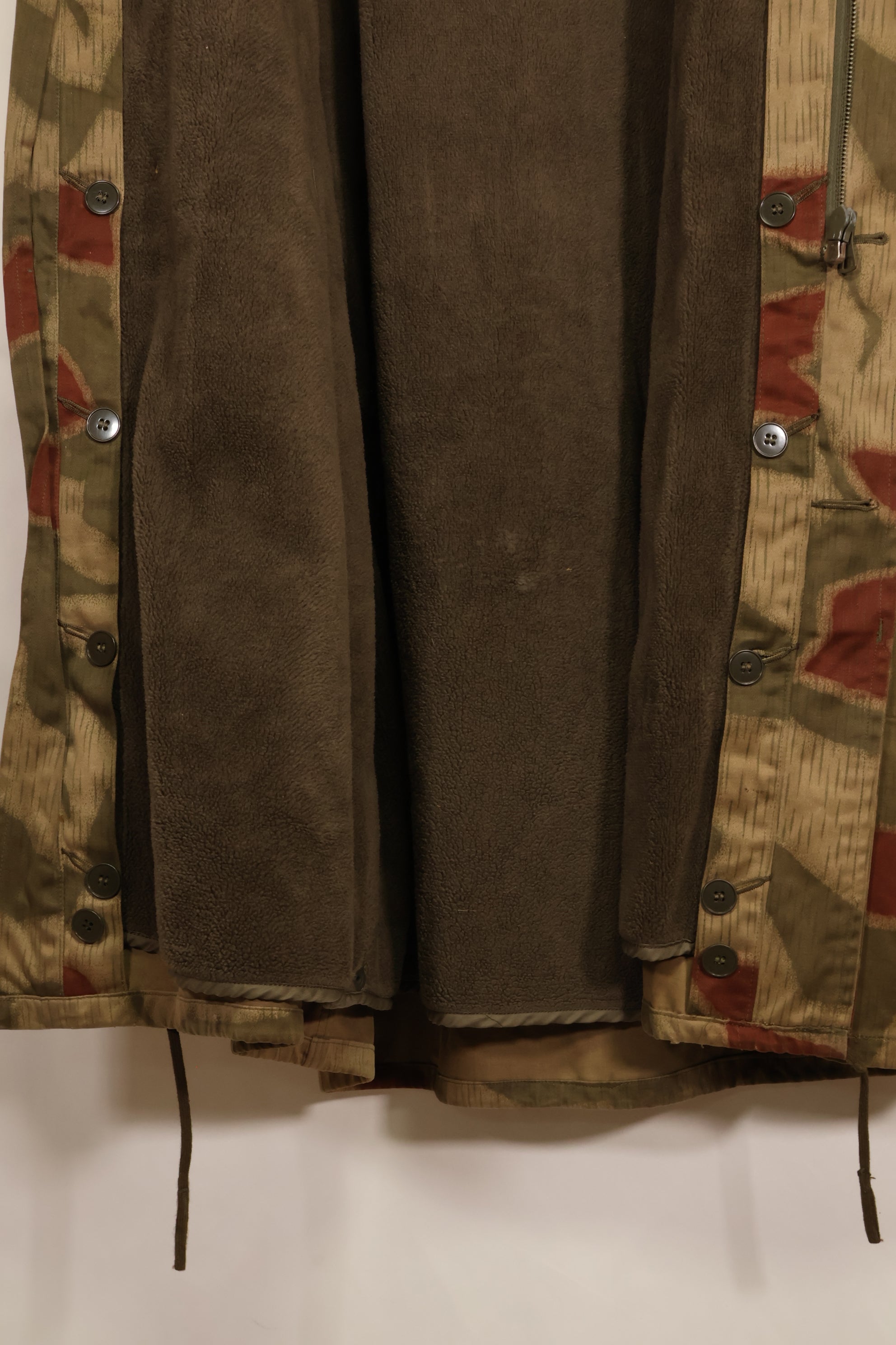 1960年代〜70年代　西ドイツ　BGS　タン&ウォーター迷彩　フィールドパーカー　ライナー付　中古品