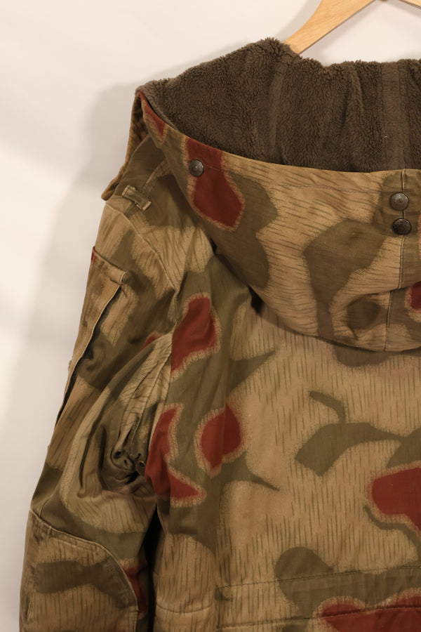 1960年代〜70年代　西ドイツ　BGS　タン&ウォーター迷彩　フィールドパーカー　ライナー付　中古品