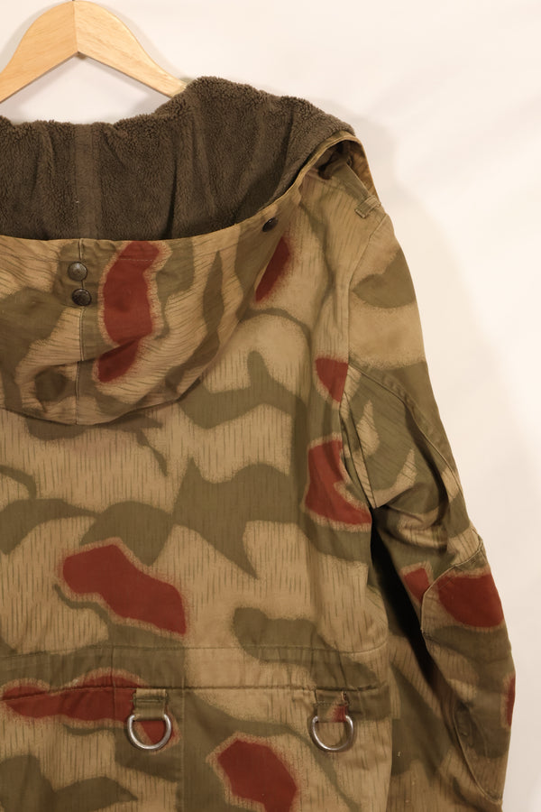 1960年代〜70年代　西ドイツ　BGS　タン&ウォーター迷彩　フィールドパーカー　ライナー付　中古品
