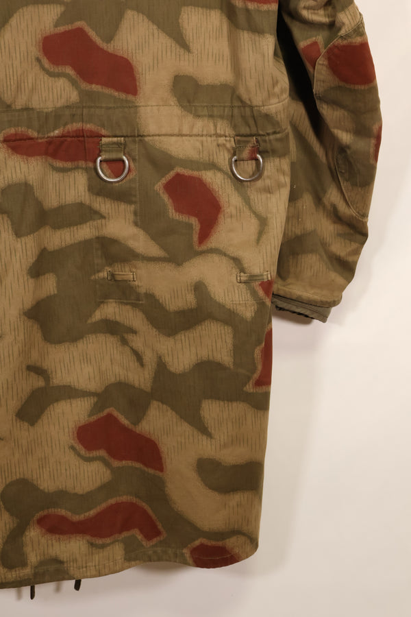 1960年代〜70年代　西ドイツ　BGS　タン&ウォーター迷彩　フィールドパーカー　ライナー付　中古品