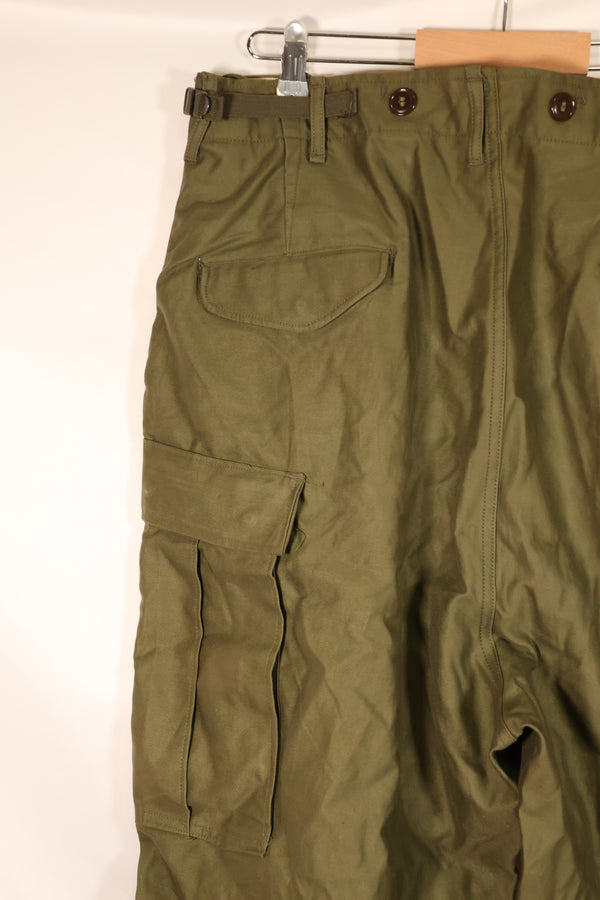 1951年契約　M-R　アメリカ陸軍　M-1951 フィールドパンツ　M51 パンツ　ほぼ未使用品　