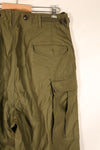 1951年契約　M-R　アメリカ陸軍　M-1951 フィールドパンツ　M51 パンツ　ほぼ未使用品　