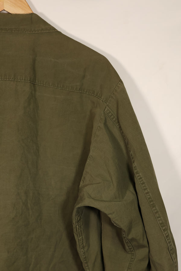 実物　1969年製　4th Model ジャングルファティーグ　ジャケット　X-L-R 大きめサイズ　中古品