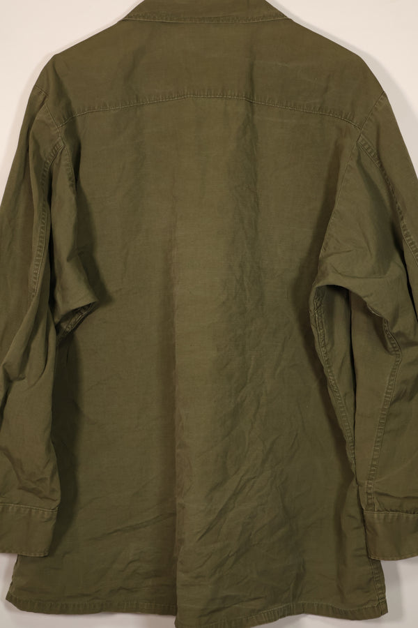 実物　1969年製　4th Model ジャングルファティーグ　ジャケット　X-L-R 大きめサイズ　中古品