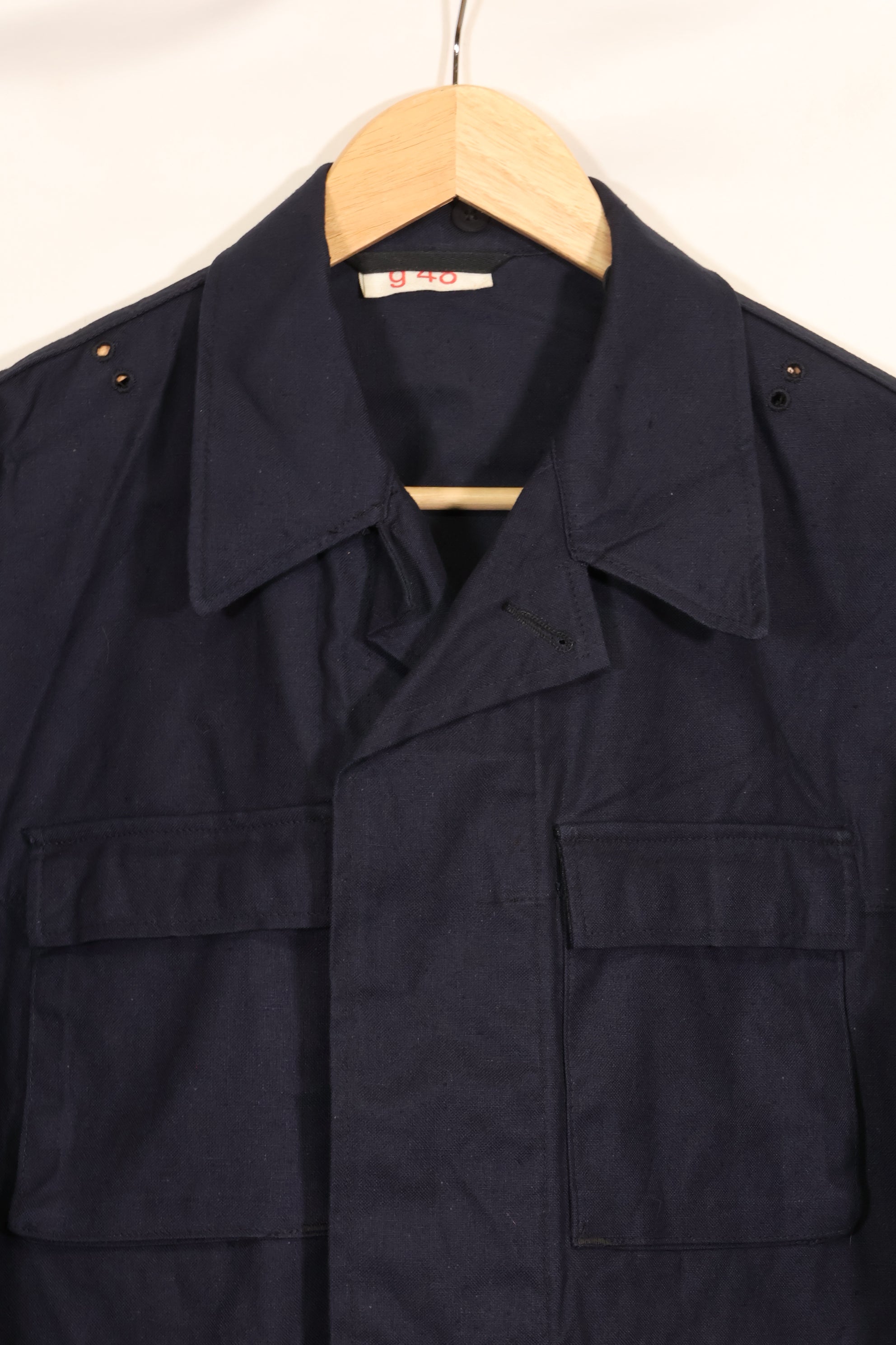 1980年代　東ドイツ海軍　コットン ユーティリティージャケット　未使用品