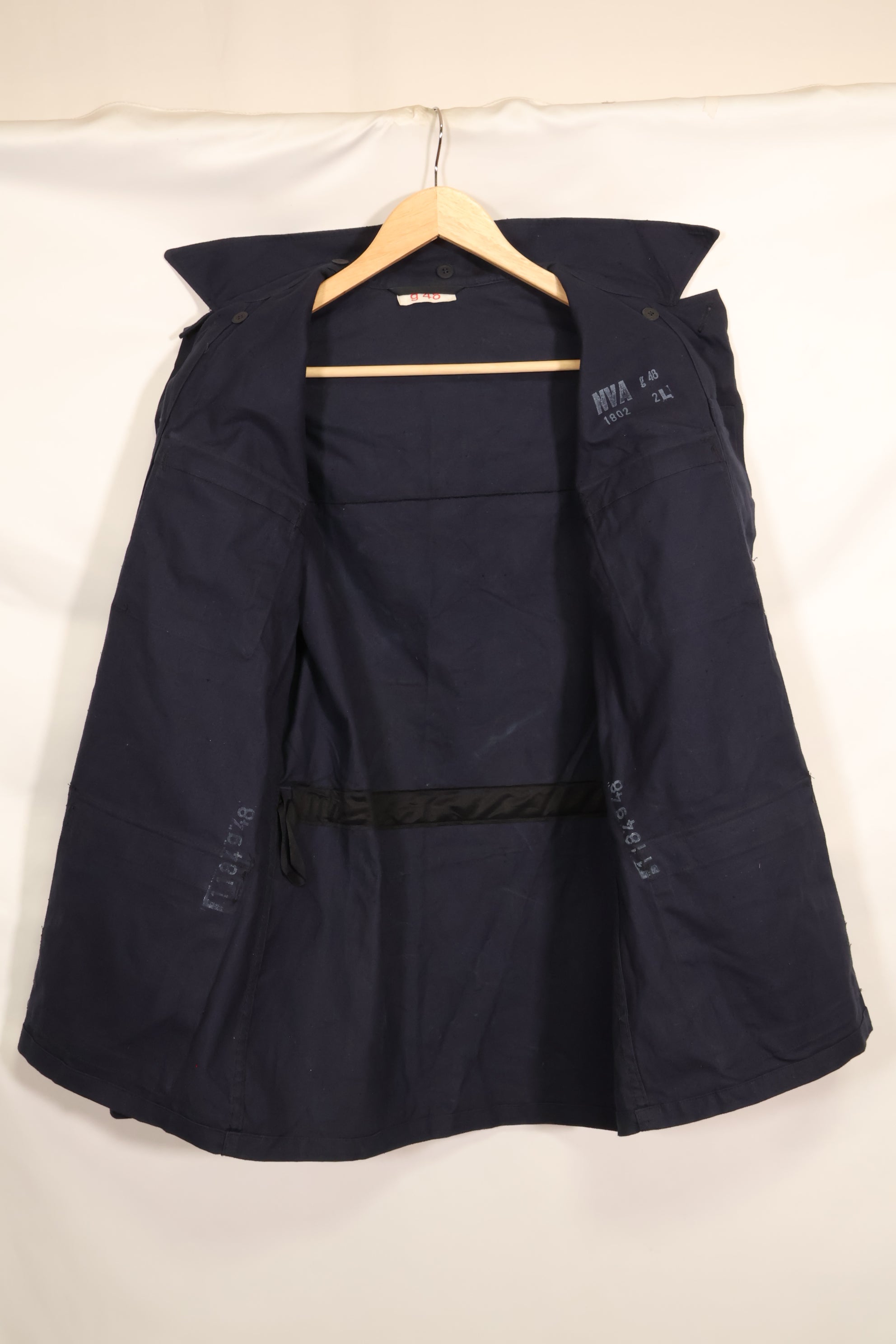 1980年代　東ドイツ海軍　コットン ユーティリティージャケット　未使用品