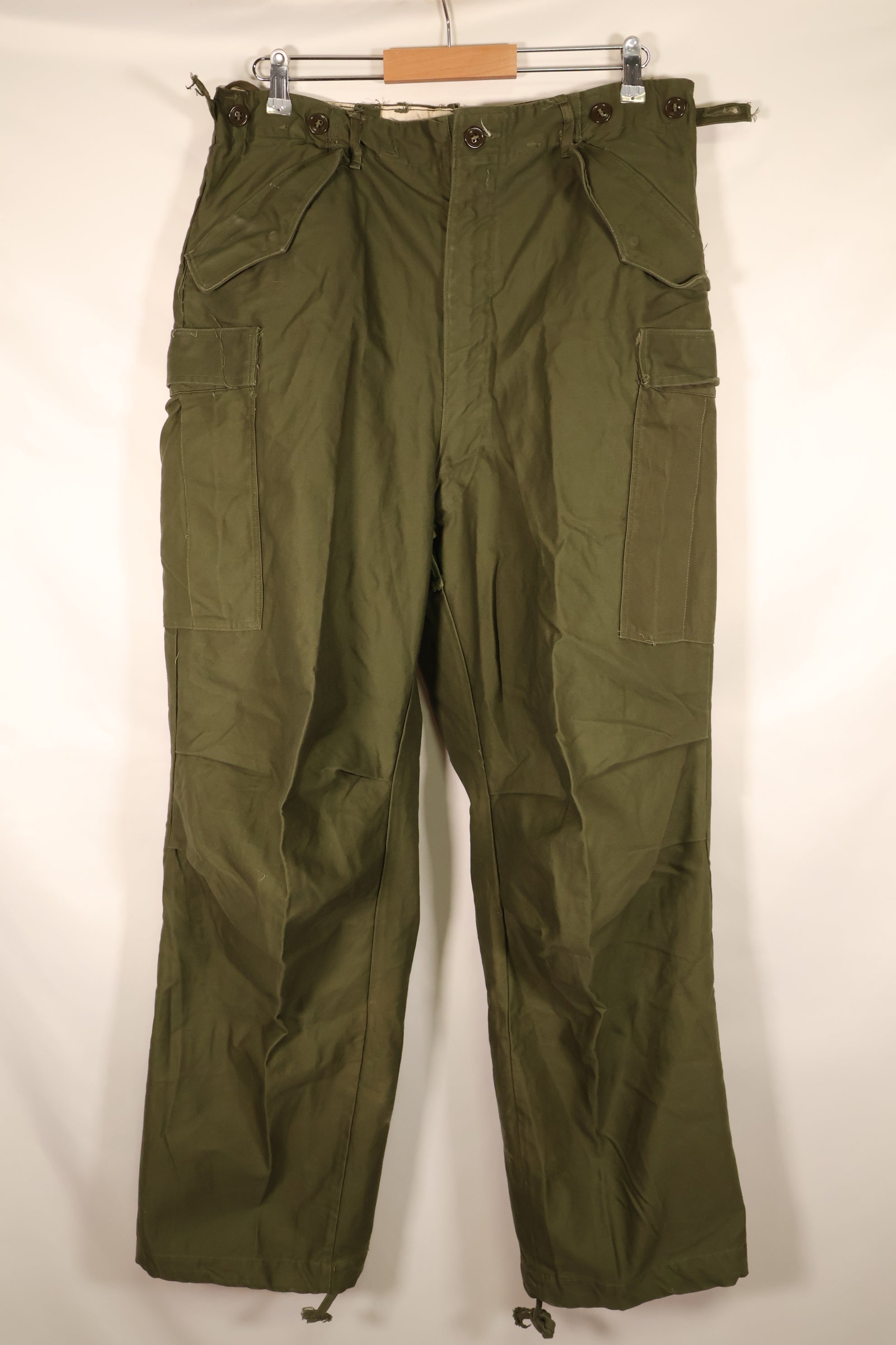 1952年契約　M-L　アメリカ軍　M-1951　フィールドパンツ　M51パンツ　中古品