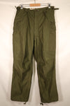 1952年契約　M-L　アメリカ軍　M-1951　フィールドパンツ　M51パンツ　中古品
