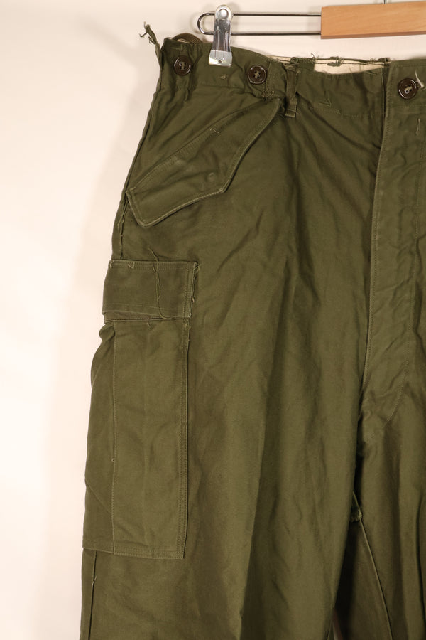 1952年契約　M-L　アメリカ軍　M-1951　フィールドパンツ　M51パンツ　中古品