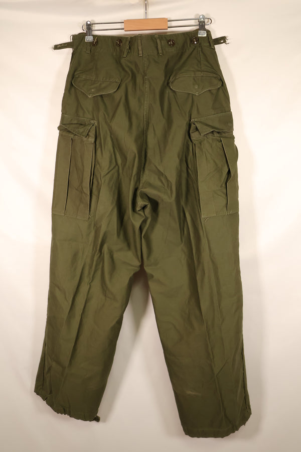 1952年契約　M-L　アメリカ軍　M-1951　フィールドパンツ　M51パンツ　中古品