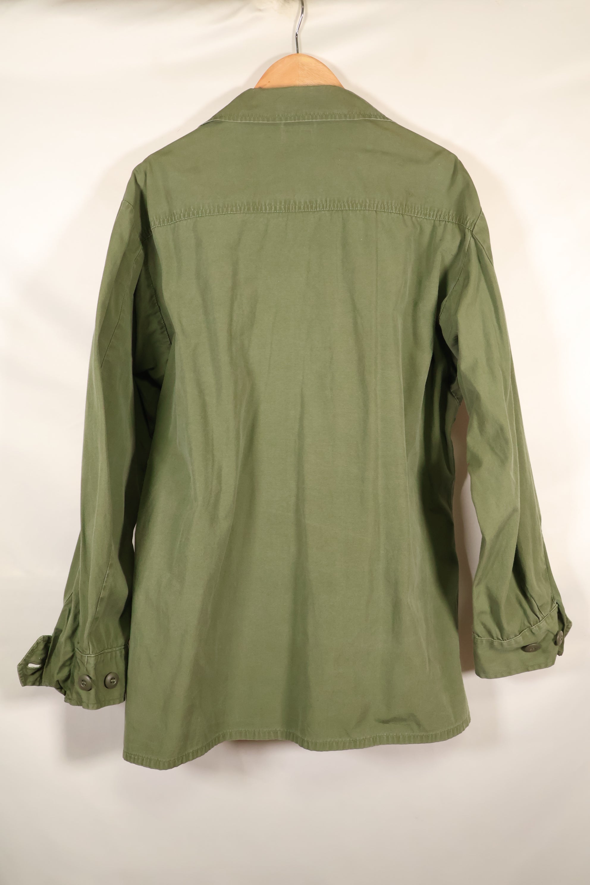 约 1967 年 M-S Non Ripstop 第三款丛林疲劳夹克，二手。