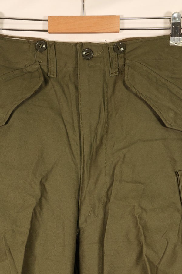 1957年契約　アメリカ軍　M-1951　フィールドパンツ　M-58　パンツ　状態良い　中古品
