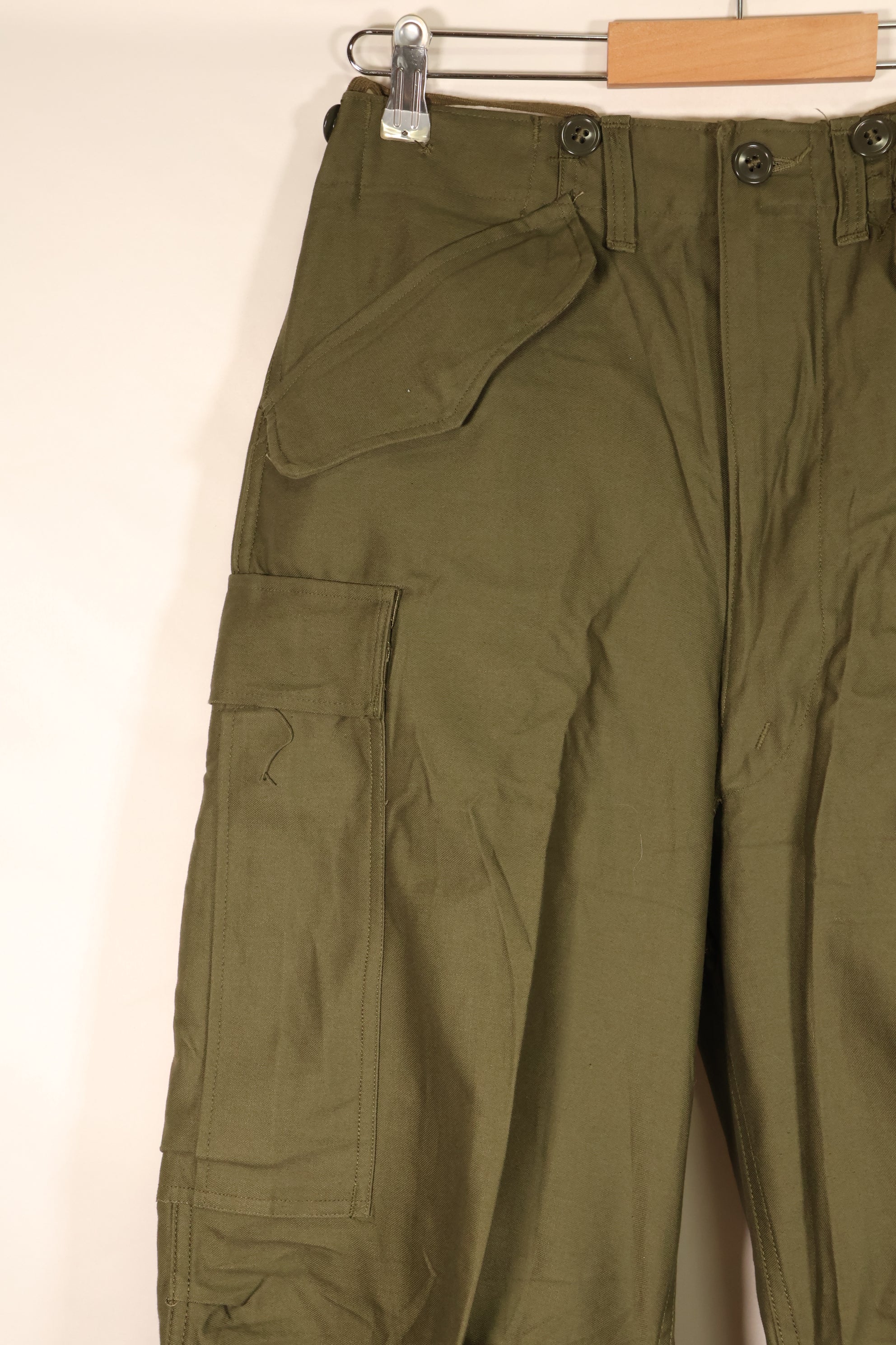 1957年契約　アメリカ軍　M-1951　フィールドパンツ　M-58　パンツ　状態良い　中古品