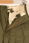 1957年契約　アメリカ軍　M-1951　フィールドパンツ　M-58　パンツ　状態良い　中古品
