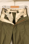 1957年契約　アメリカ軍　M-1951　フィールドパンツ　M-58　パンツ　状態良い　中古品