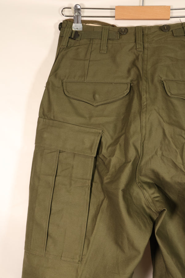 1957年契約　アメリカ軍　M-1951　フィールドパンツ　M-58　パンツ　状態良い　中古品