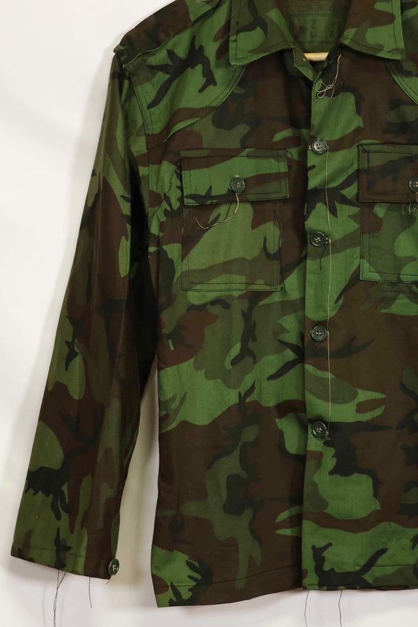 1960s U.S. Army Advisor ARVN BDQ Ranger Shirt Leaf camouflage shirt, never used.
