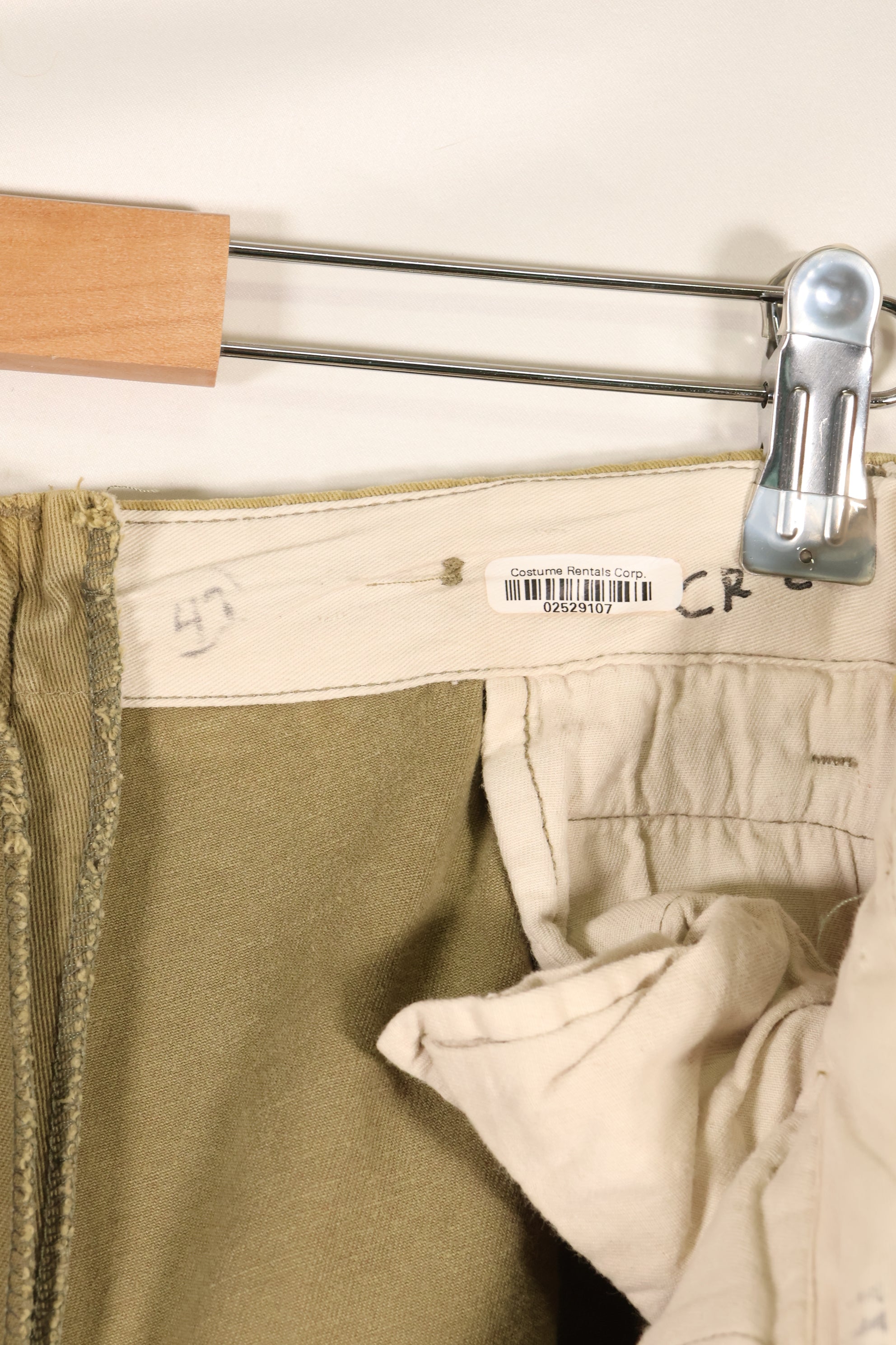 电影服饰 大型电影服饰 Private Ryan US Army M42 Jump Pants Used A