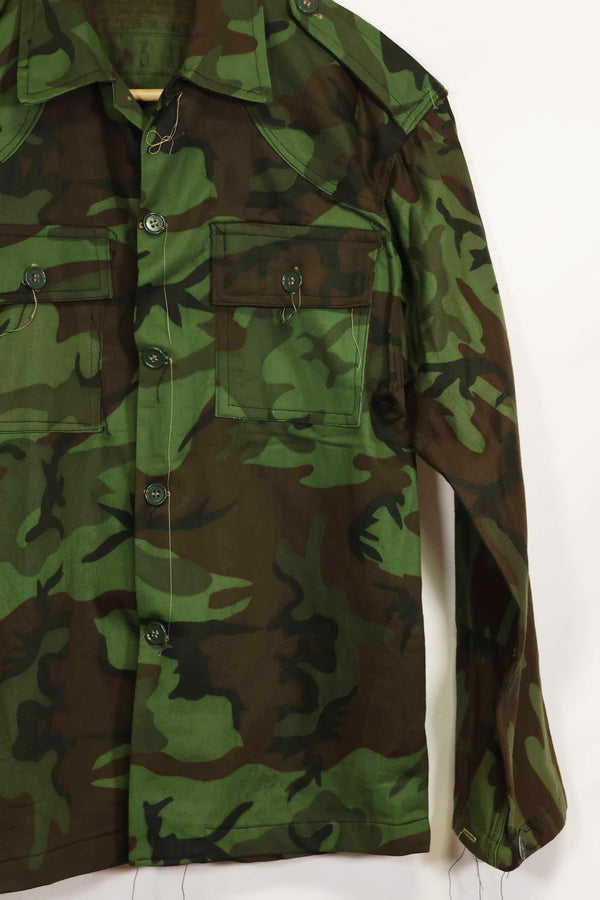 1960s U.S. Army Advisor ARVN BDQ Ranger Shirt Leaf camouflage shirt, never used.