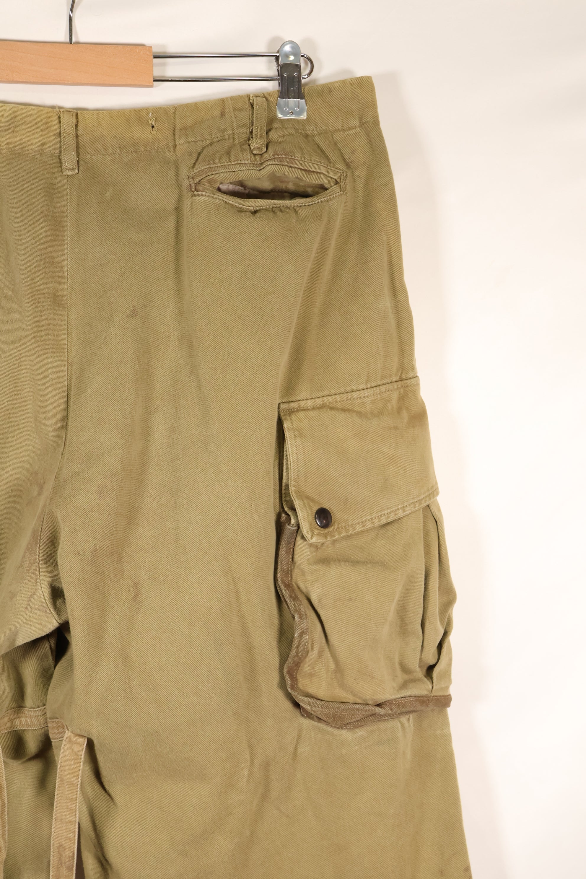 电影服饰 大型电影服饰 Private Ryan US Army M42 Jump Pants Used A