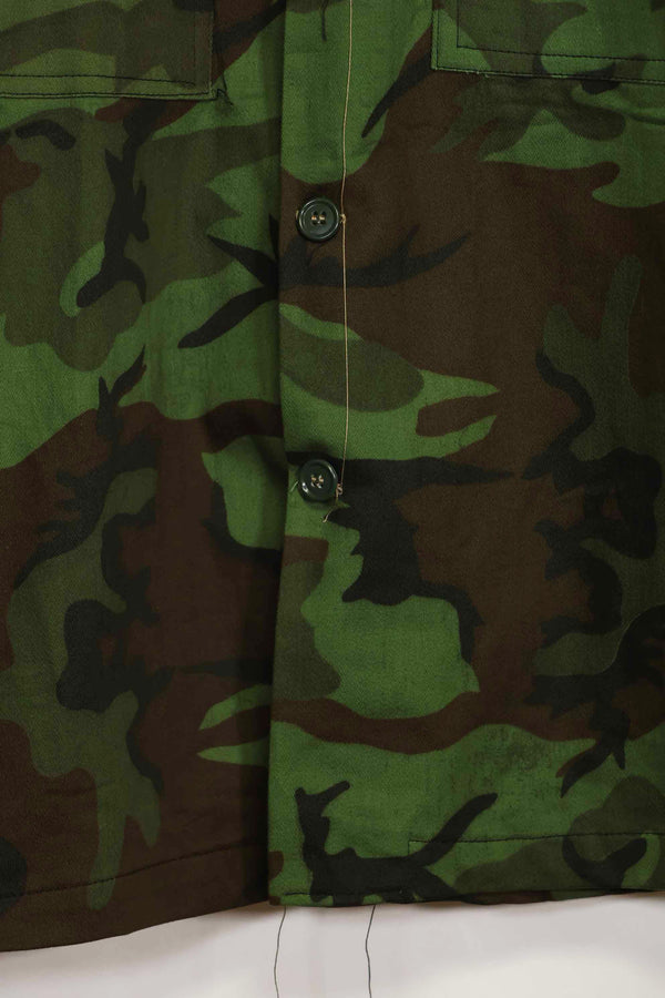 1960s U.S. Army Advisor ARVN BDQ Ranger Shirt Leaf camouflage shirt, never used.