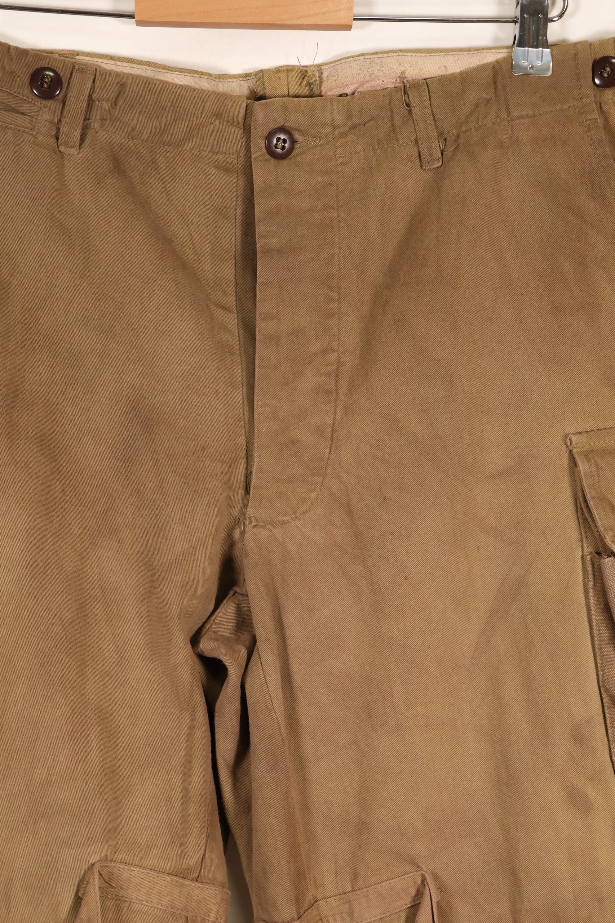 电影服装 Larger 电影服装 Private Ryan US Army M42 Jump Pants Used B