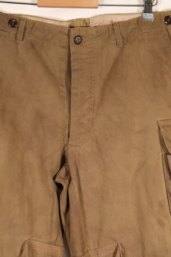 电影服装 Larger 电影服装 Private Ryan US Army M42 Jump Pants Used B