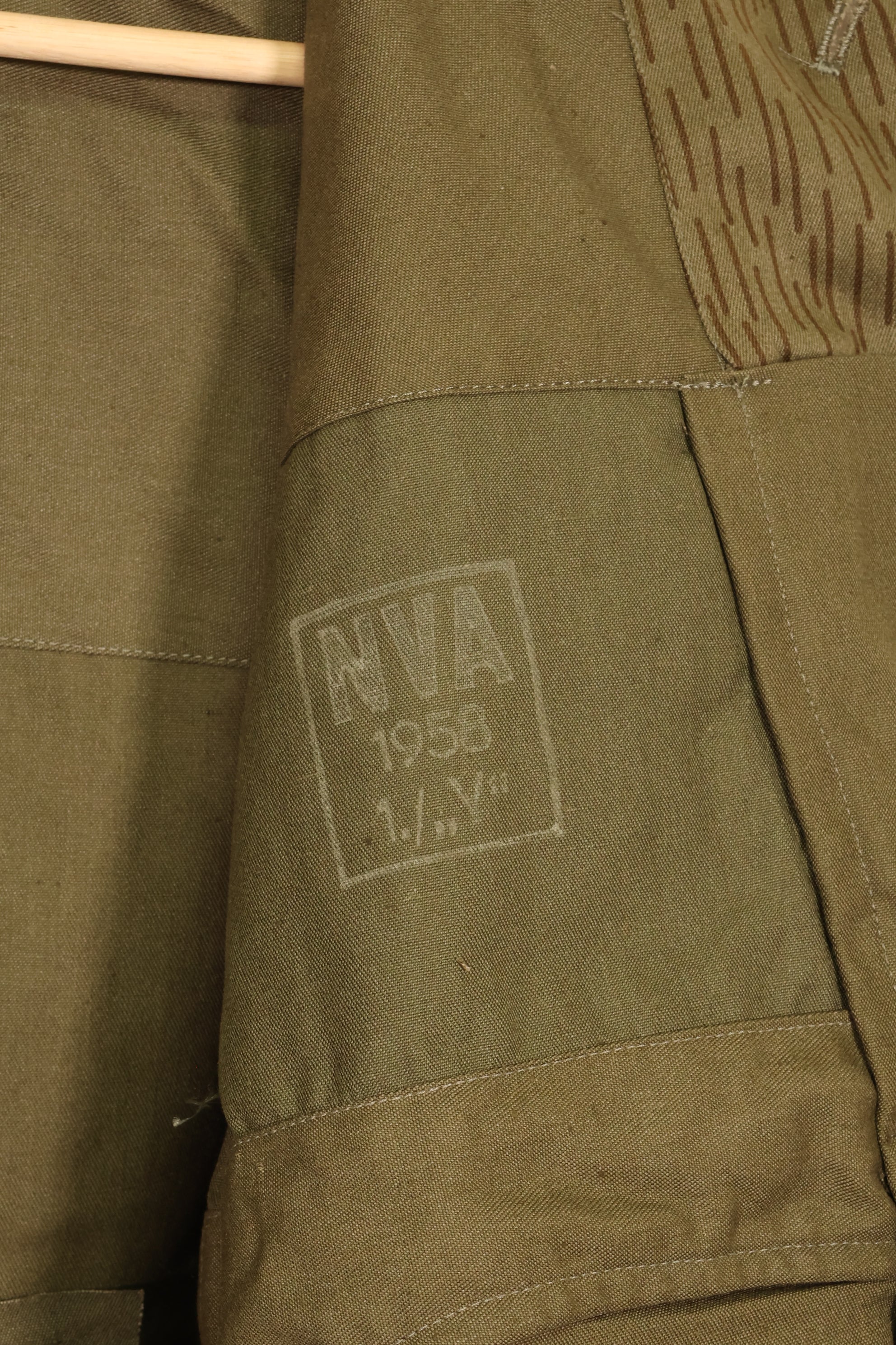 1980年代　レインドロップ迷彩　東ドイツ陸軍　降下猟兵　ジャンプジャケット　未使用品　B