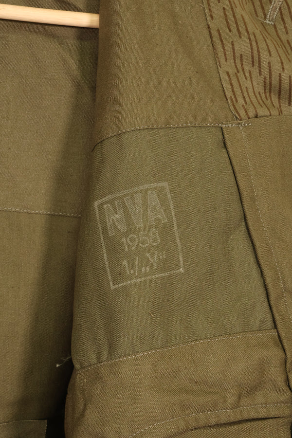 1980年代　レインドロップ迷彩　東ドイツ陸軍　降下猟兵　ジャンプジャケット　未使用品　B