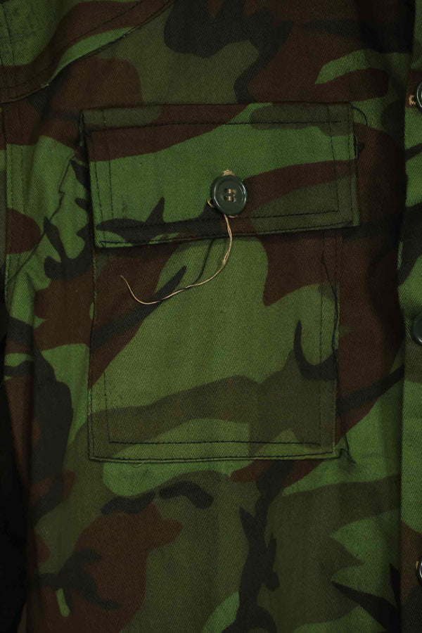 1960s U.S. Army Advisor ARVN BDQ Ranger Shirt Leaf camouflage shirt, never used.