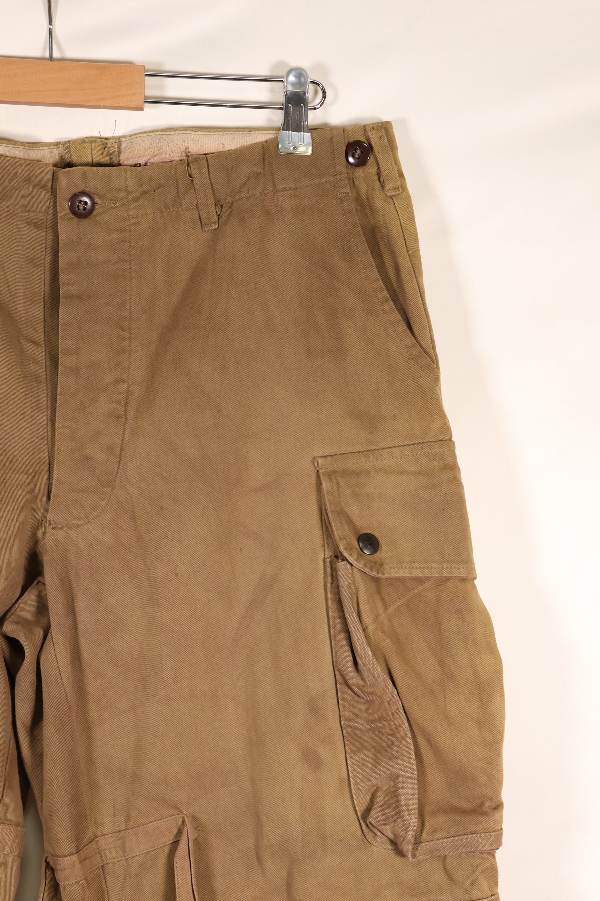 电影服装 Larger 电影服装 Private Ryan US Army M42 Jump Pants Used B