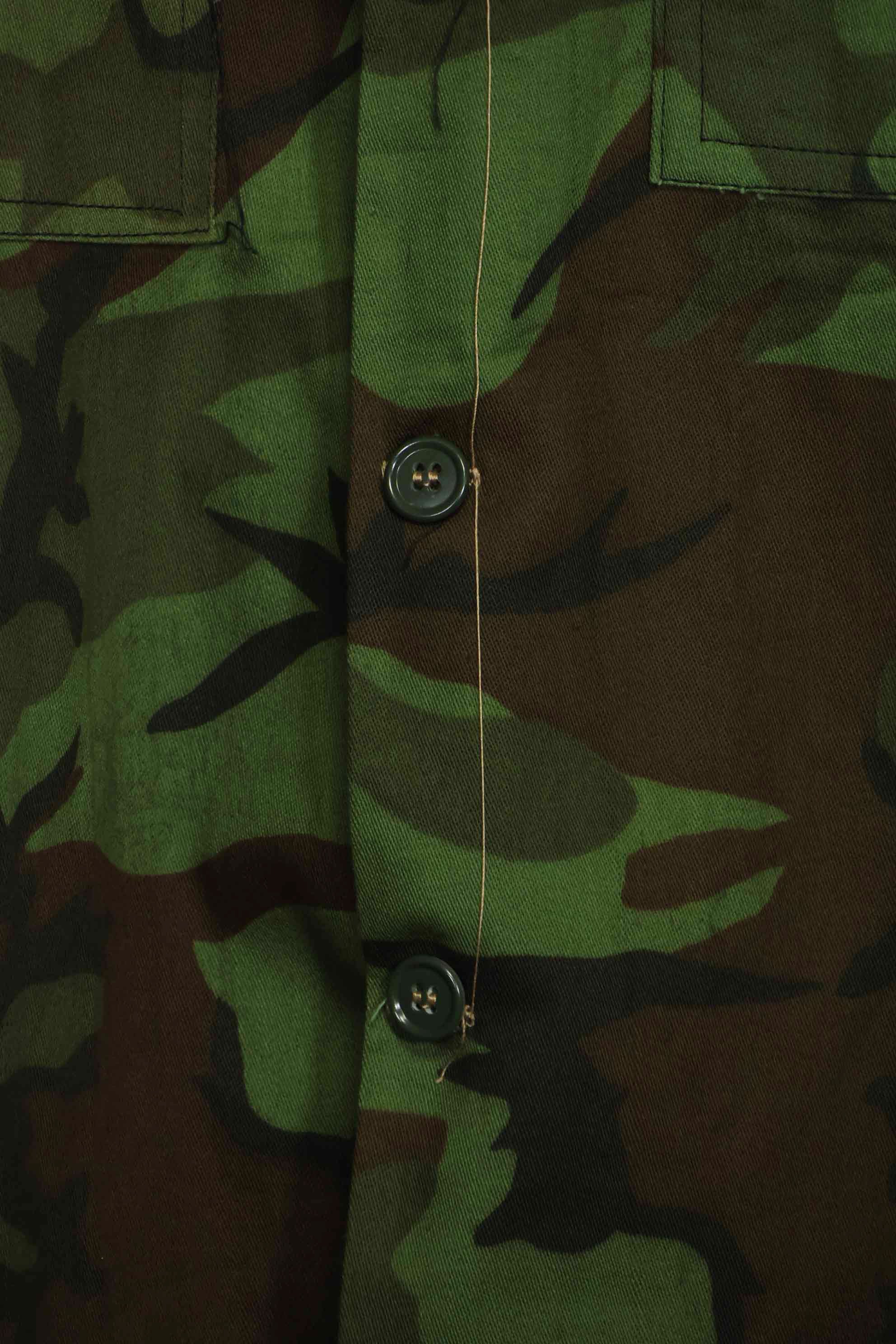 1960s U.S. Army Advisor ARVN BDQ Ranger Shirt Leaf camouflage shirt, never used.