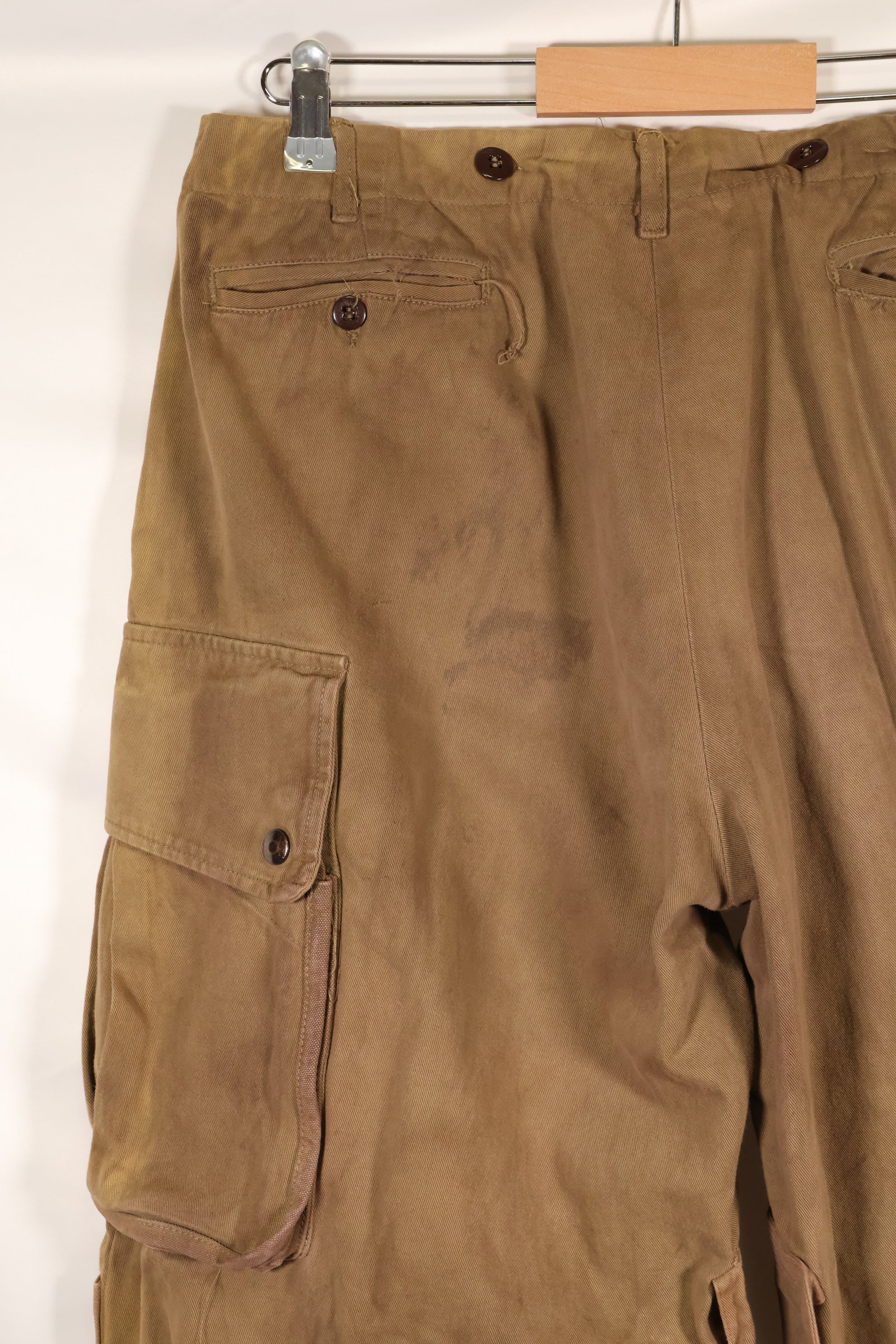 电影服装 Larger 电影服装 Private Ryan US Army M42 Jump Pants Used B