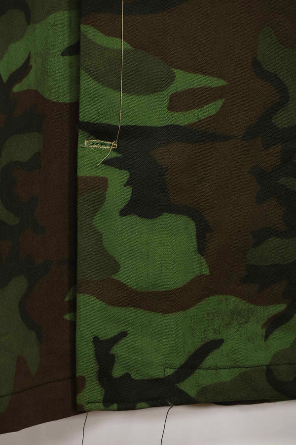 1960s U.S. Army Advisor ARVN BDQ Ranger Shirt Leaf camouflage shirt, never used.