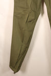 1960年代後半　S-R　アメリカ軍　4th Model ジャングルファティーグ　パンツ　状態良い　ほぼ未使用品
